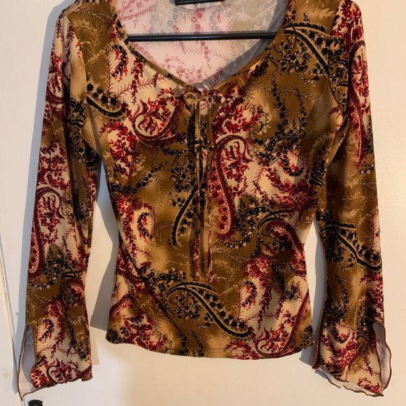 À la Une Small long sleeve patterned Paisley - Picture 2 of 5